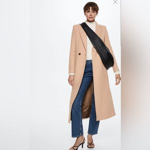 Mango Straight-cut wool coat size (S)